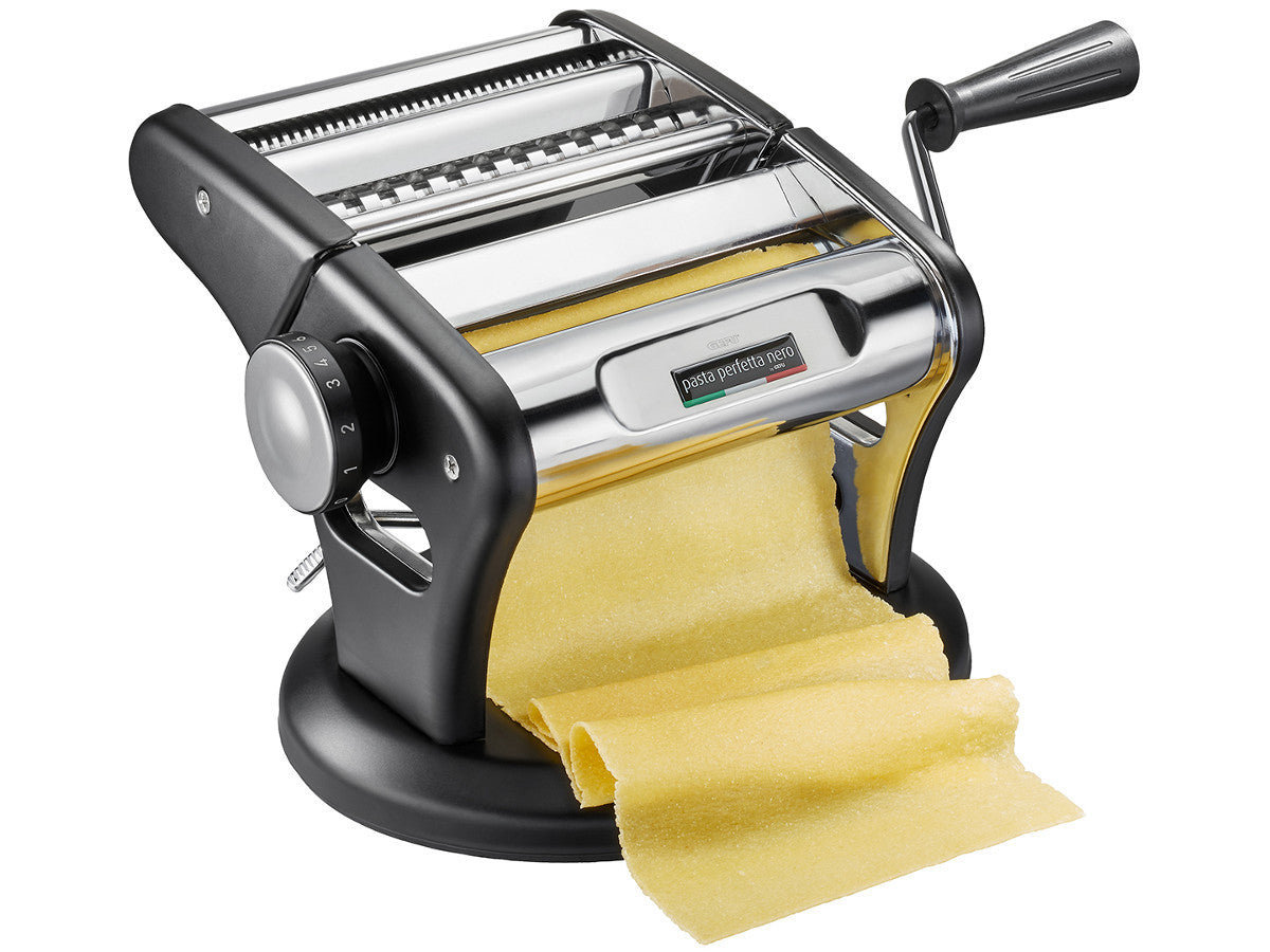 Pastas mašīna GEFU PASTA PERFETTA EXCELLENCE PROFI, melna
