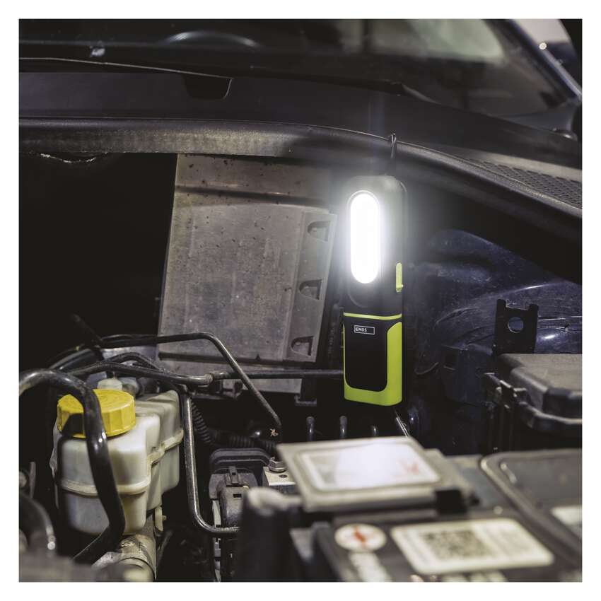 LED lukturis uzlādējams COB+SMD, 330lm, ar magnētu EMOS