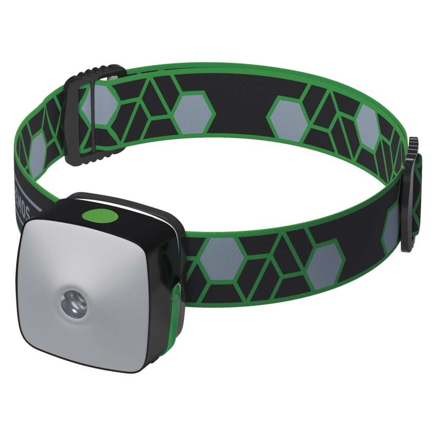 CREE + SMD LED uzlādējams galvas lukturis 110 lm, 55 m, Li-Pol, 850 mAh