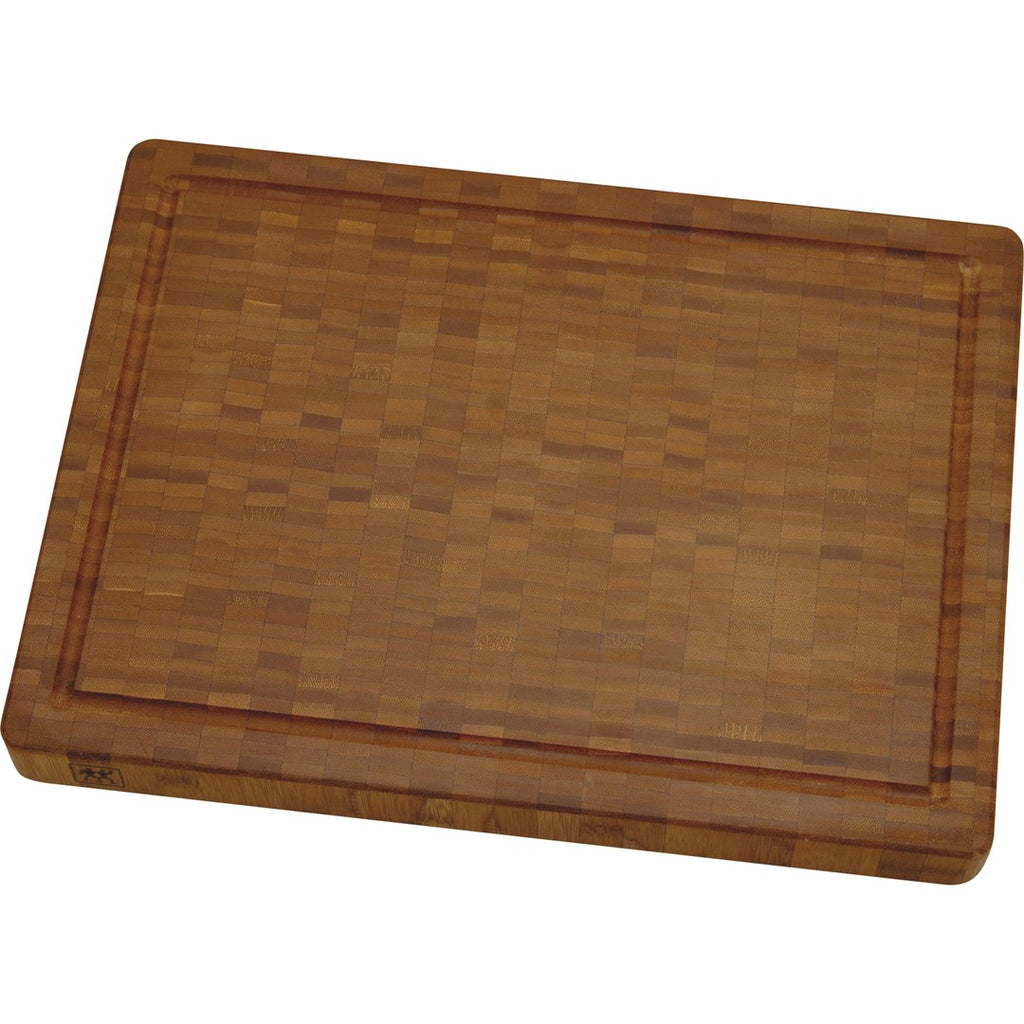 Koka griešanas dēlītis ZWILLING 42x 31cm bambusa, ar sulu rievu