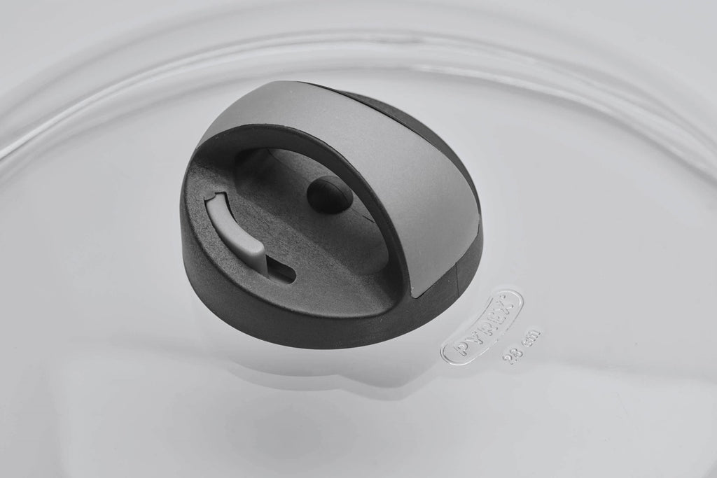 Universāls stikla vāks ar tvaika vārstu 20 cm