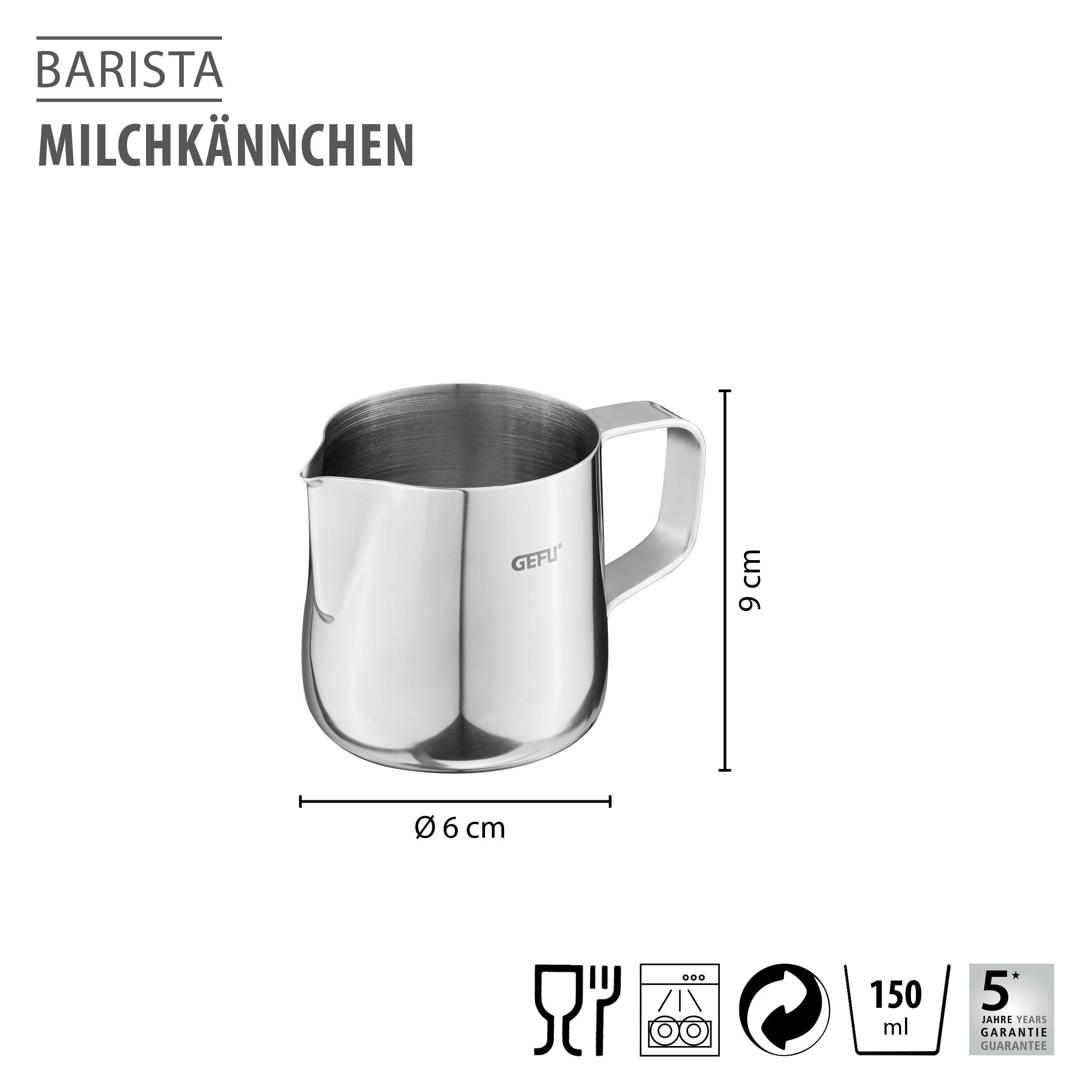 GEFU BARISTA piena kanniņa, 150 ml