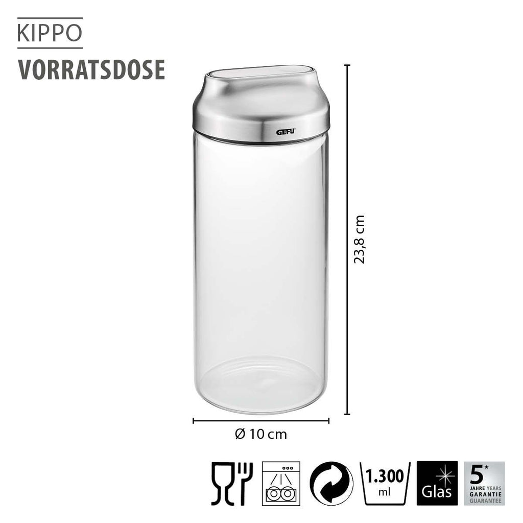 Storage Container GEFU KIPPO 1300 ml