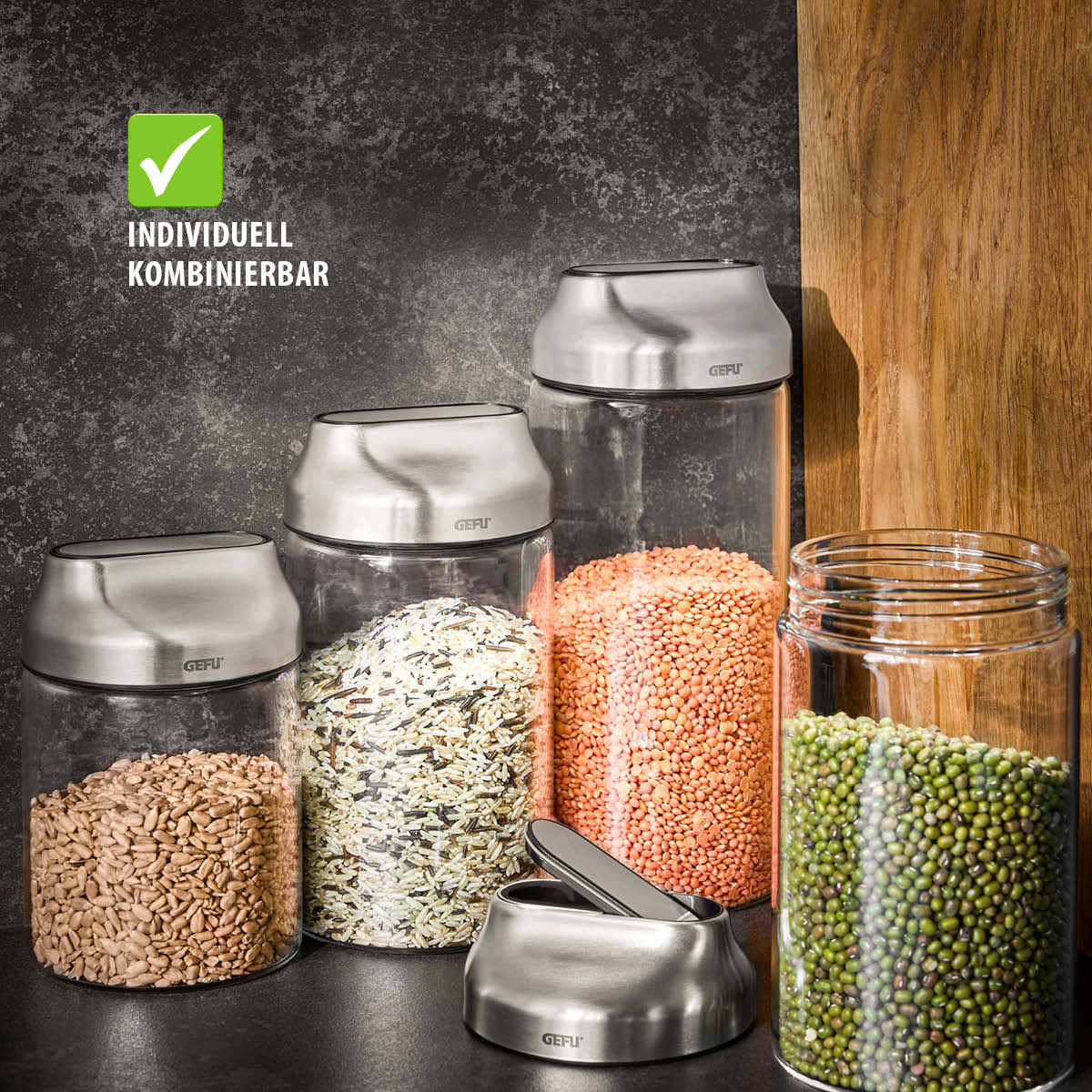 Bakalejas burka GEFU KIPPO 1300 ml