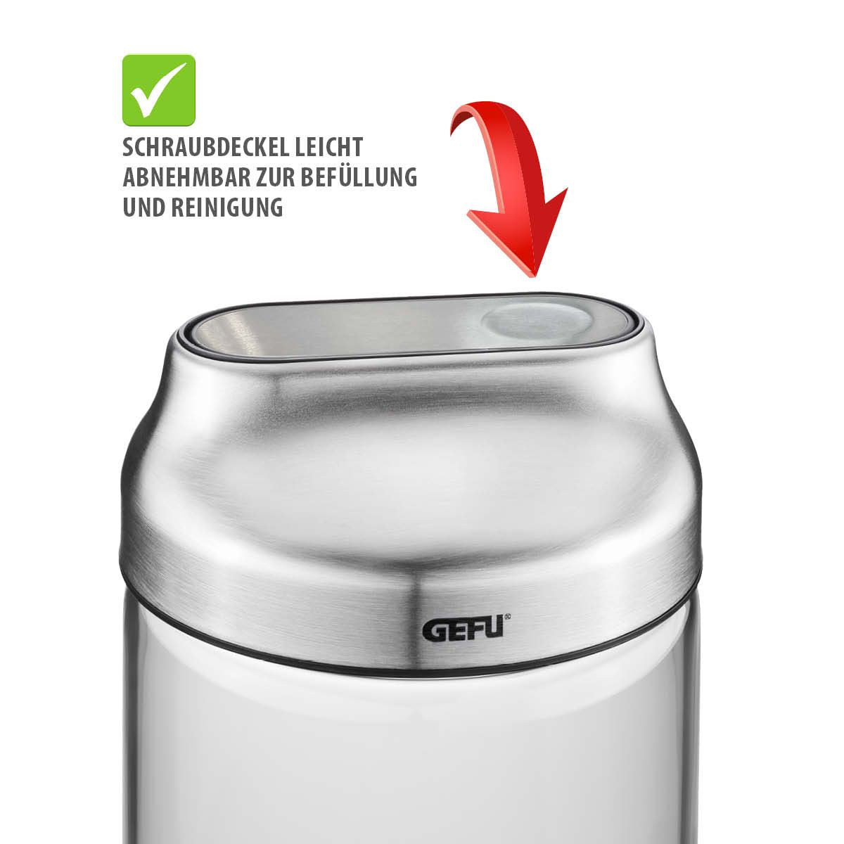 Storage Container GEFU KIPPO 1300 ml