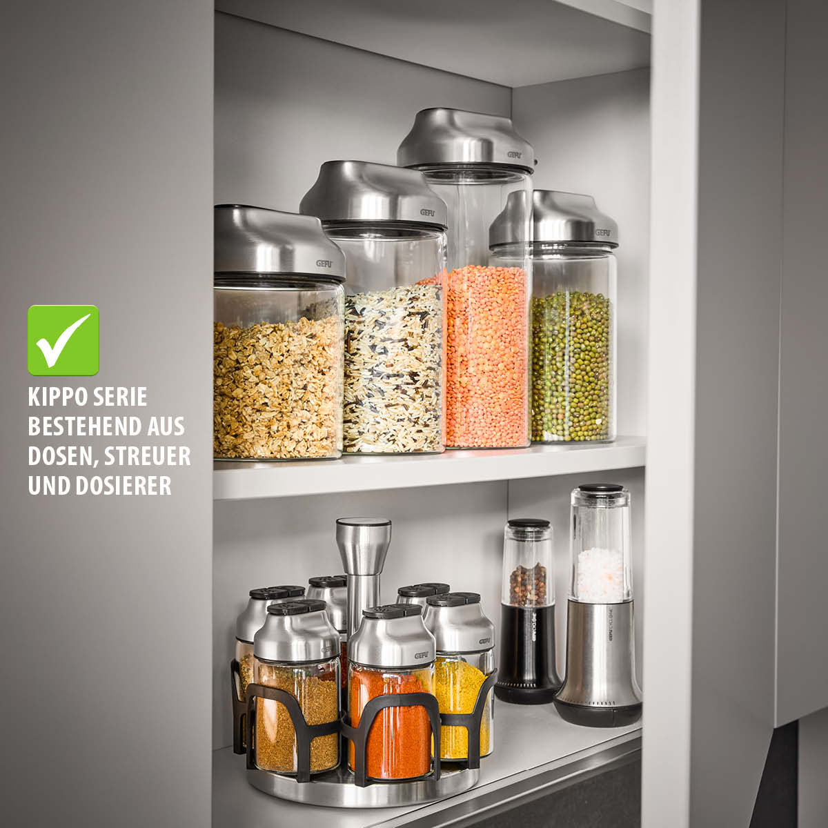 Storage Container GEFU KIPPO 1300 ml