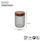 GEFU BOKARO uzglabāšanas trauks, 700 ml