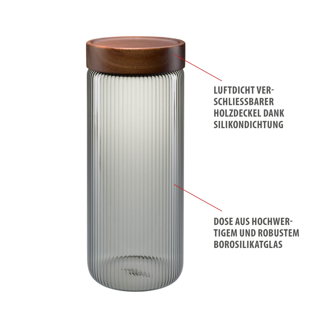 GEFU BOKARO uzglabāšanas trauks, 1500 ml