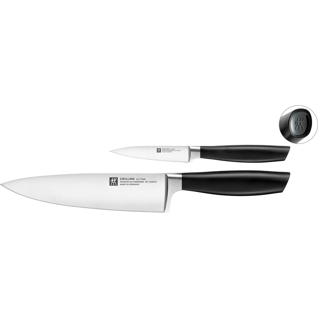 ZWILLING ALL*STAR nažu komplekts, 2 gab., melns