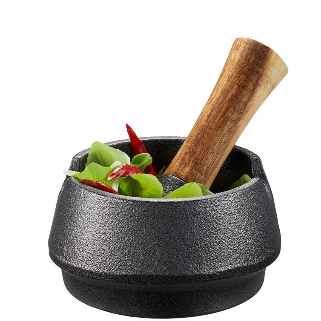 Čuguna piesta ar stampiņu GEFU X-PLOSION®, 12.4cm
