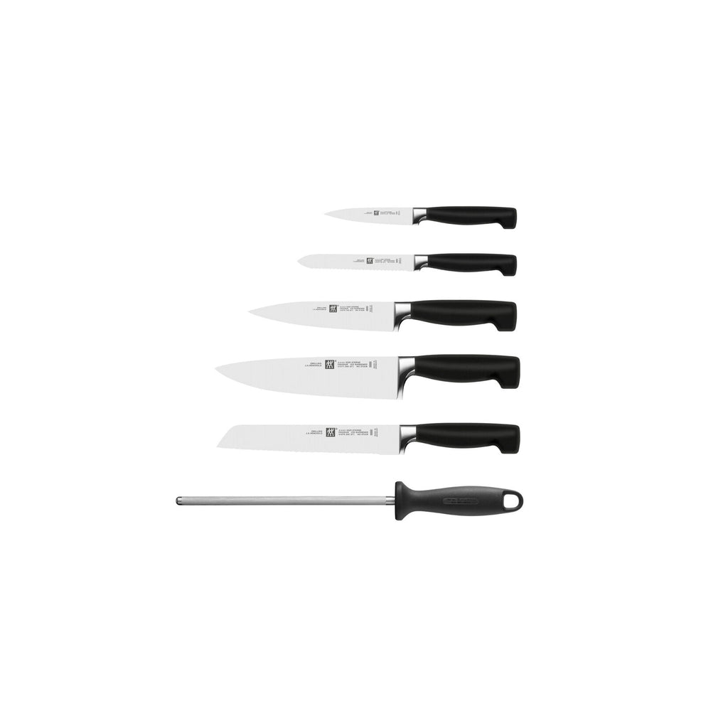 ZWILLING Four Star nažu komplekts ar bloku 7 gab., bambuss