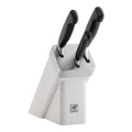 ZWILLING Four Star nažu komplekts ar pašasinošu bloku, 4 daļas, balts