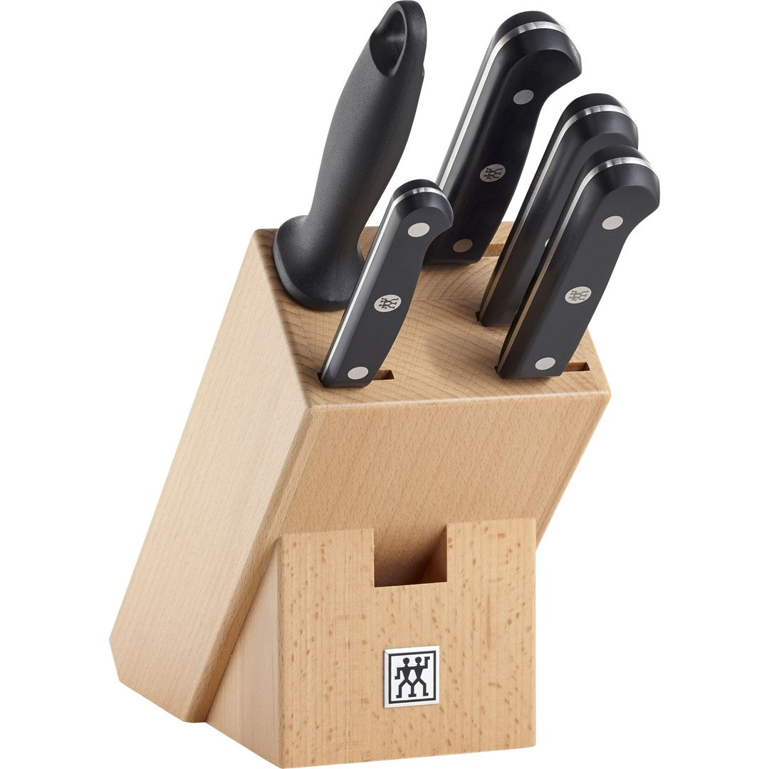 Nažu komplekts ZWILLING GOURMET koka statīvā, 6pr.