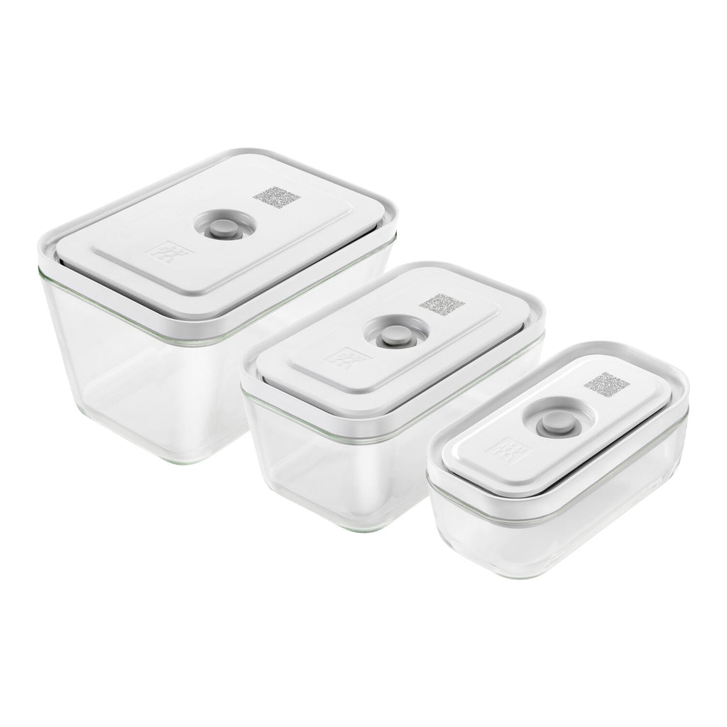 Stikla vakuuma trauku komplekts ZWILLING FRESH & SAVE 3pr.