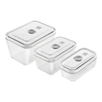 Stikla vakuuma trauku komplekts ZWILLING FRESH & SAVE 3pr.