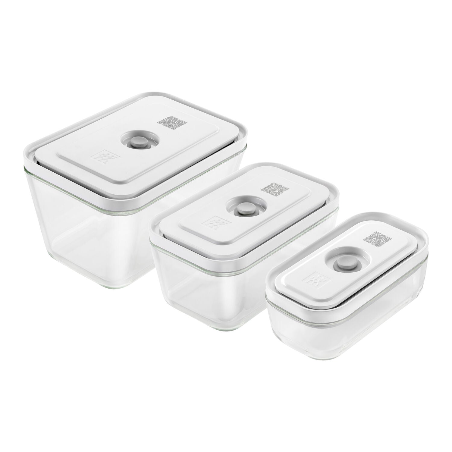 Stikla vakuuma trauku komplekts ZWILLING FRESH & SAVE 3pr.