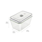 Stikla vakuuma trauku komplekts ZWILLING FRESH & SAVE 3pr.
