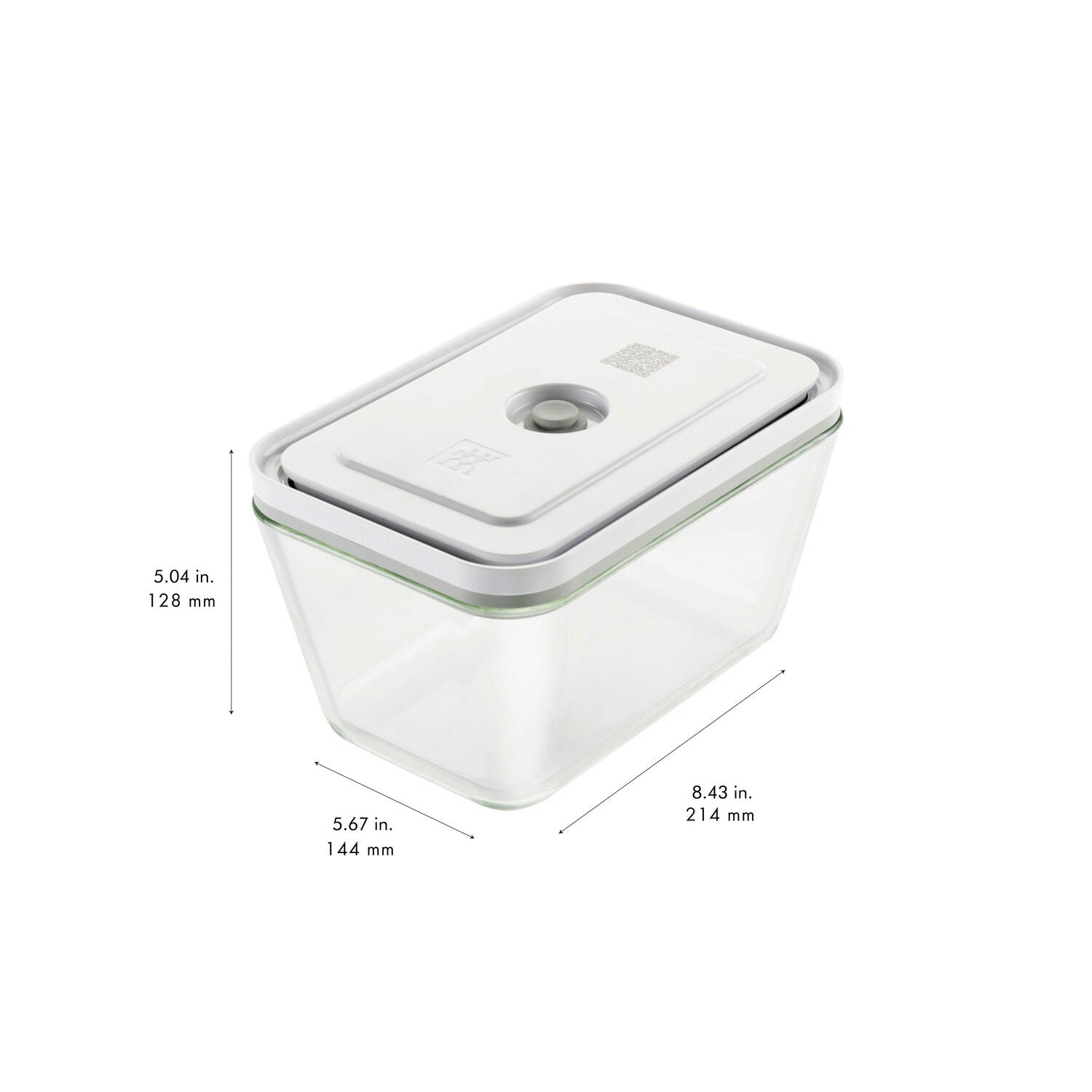 Stikla vakuuma trauku komplekts ZWILLING FRESH & SAVE 3pr.