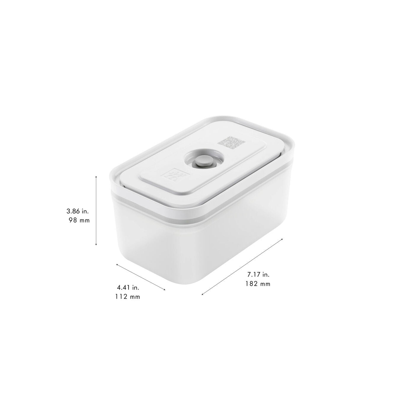 Vakuuma trauku komplekts ZWILLING FRESH & SAVE 3gab., plastmasas