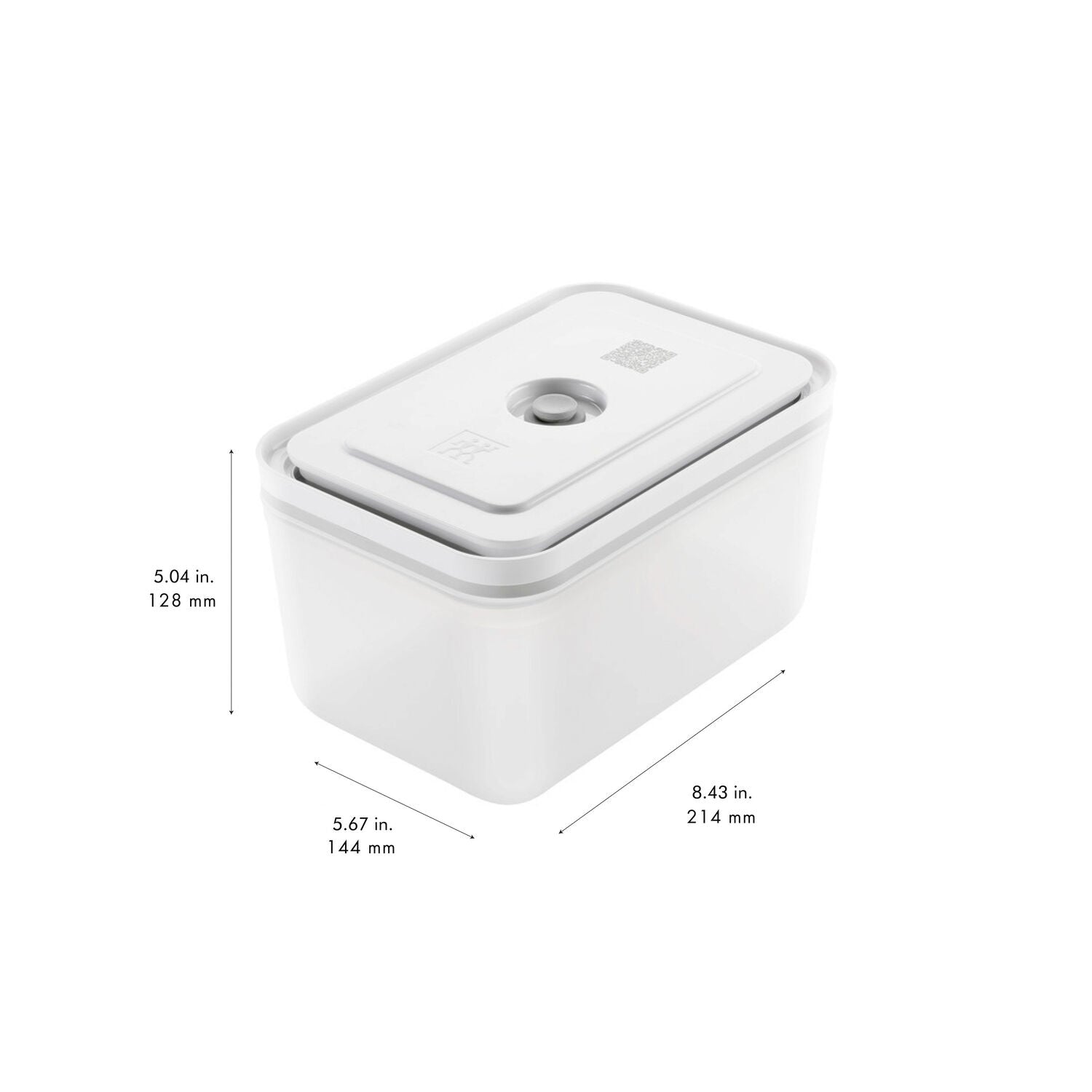 Vakuuma trauku komplekts ZWILLING FRESH & SAVE 3gab., plastmasas