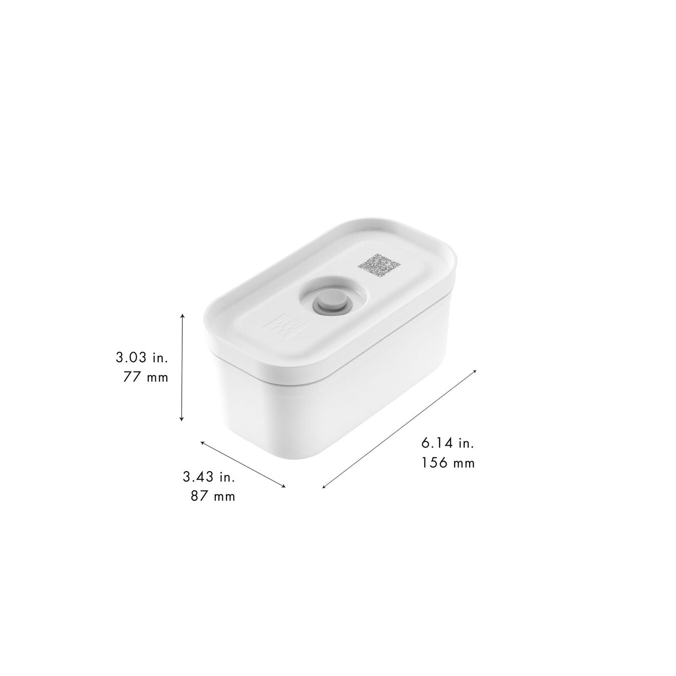 Vakuuma pusdienu kastīte 500ml ZWILLING FRESH & SAVE