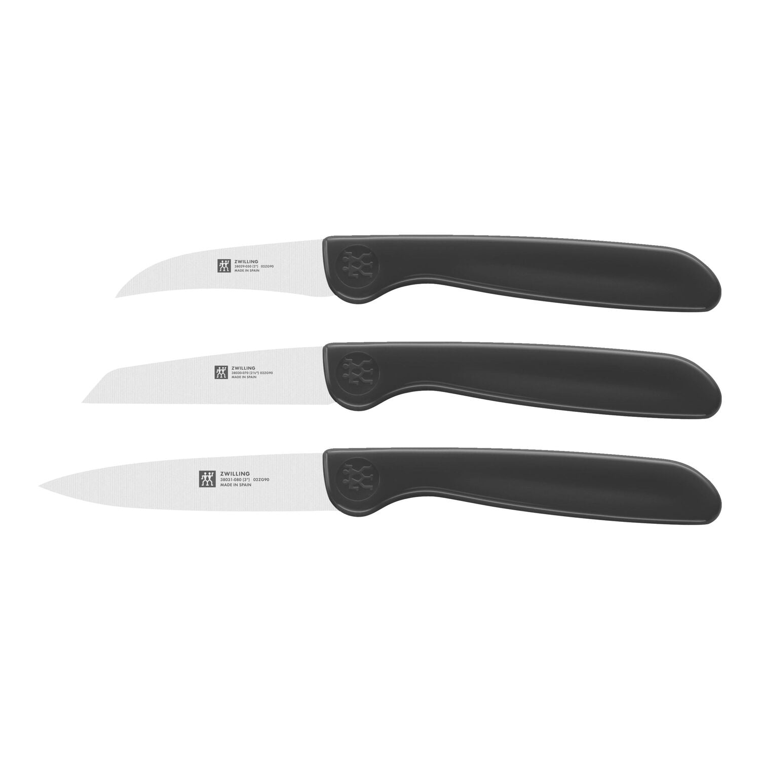 Dārzeņu un mizojamo nažu komplekts ZWILLING TWIN GRIP 3pr.