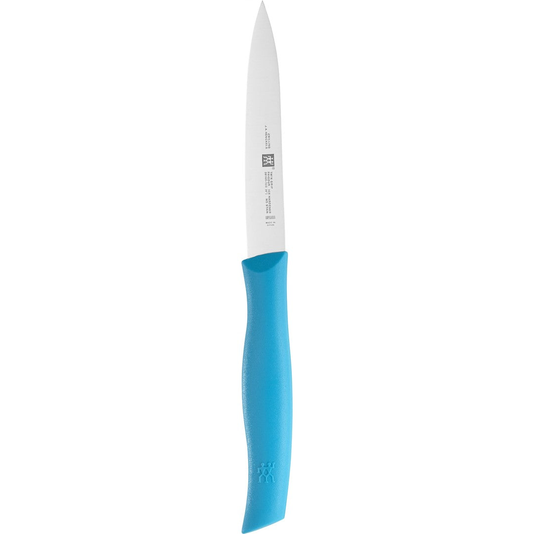 ZWILLING TWIN GRIP Nóż do obierania warzyw 10 cm, niebieski