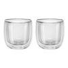 Dubultsienu stikla tējas glāzes Zwilling Sorrento 240ml, 2 gab.