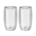 Dubultsienu stikla latte glāzes Zwilling Sorrento 350ml