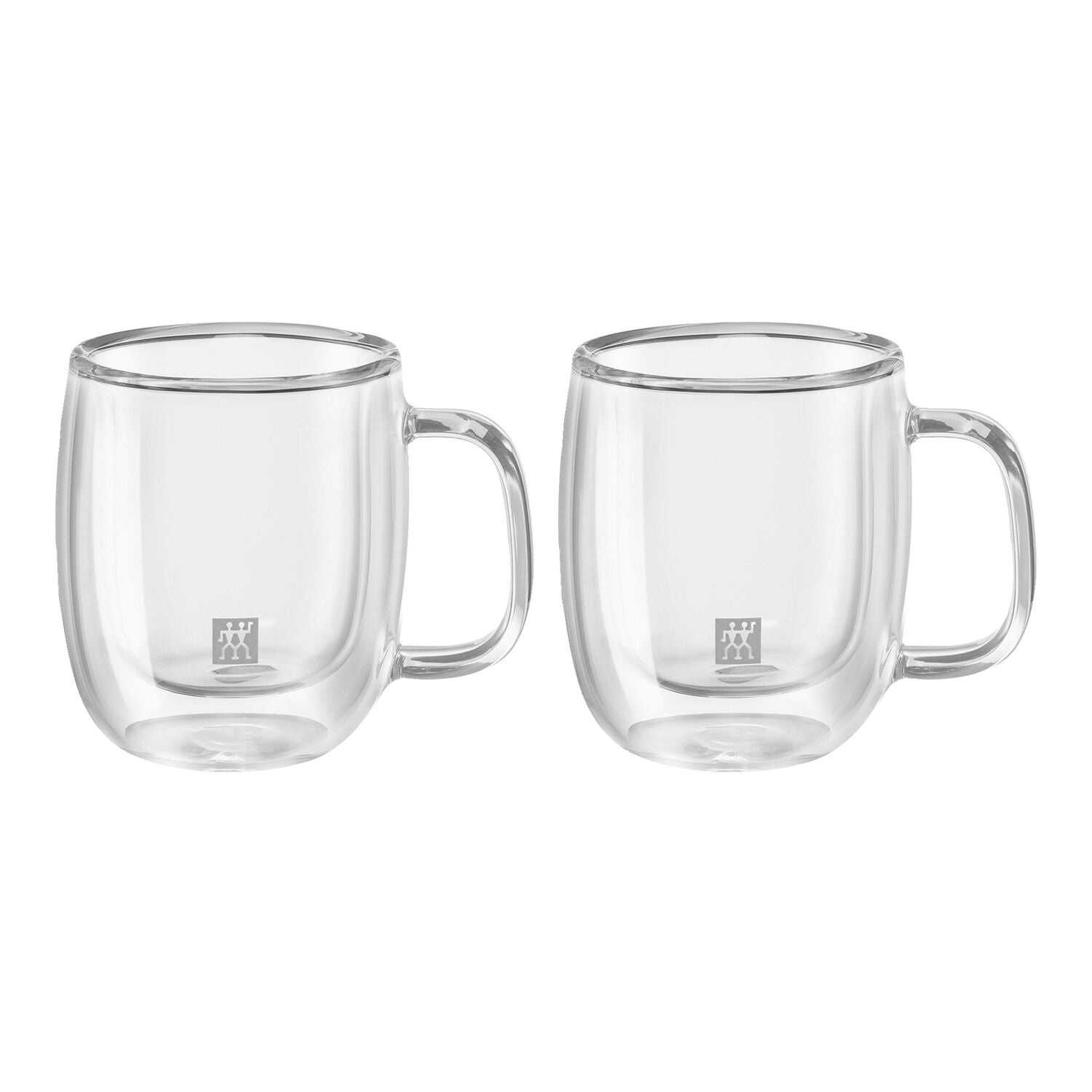 Dubultsienu stikla espresso krūzes Zwilling Sorrento PLUS 80ml, 2 gab.