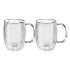 Dubultsienu stikla espresso krūzes Zwilling Sorrento PLUS  140ml, 2 gab.