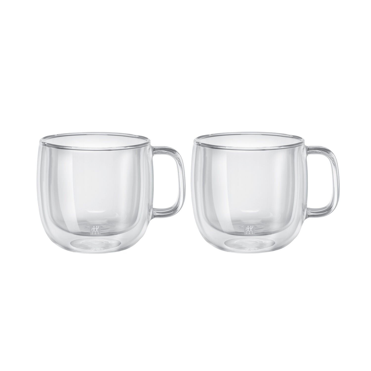 Dubultsienu stikla kapučino krūzes Zwilling Sorrento PLUS 450ml, 2 gab.