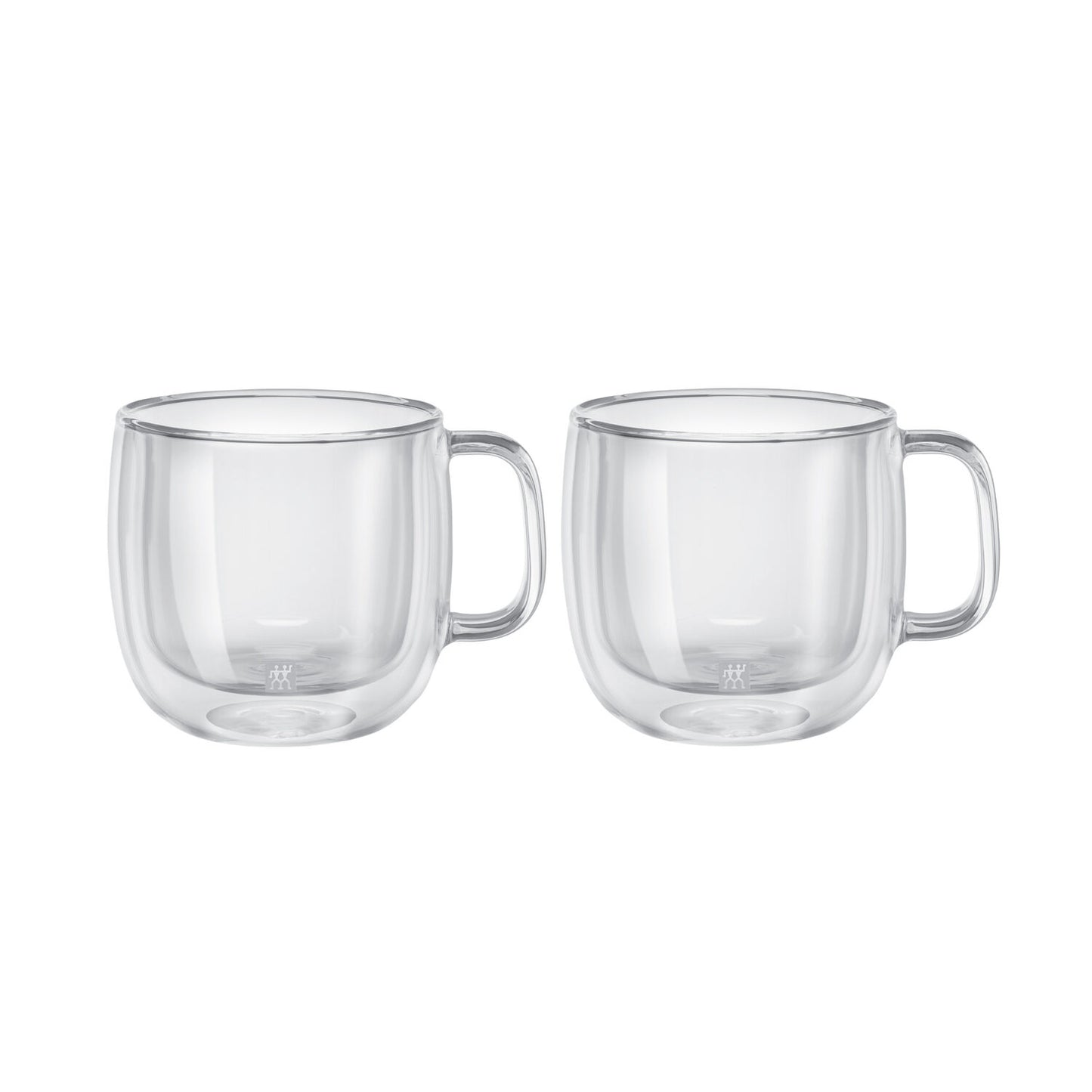 Dubultsienu stikla kapučino krūzes Zwilling Sorrento PLUS 450ml, 2 gab.