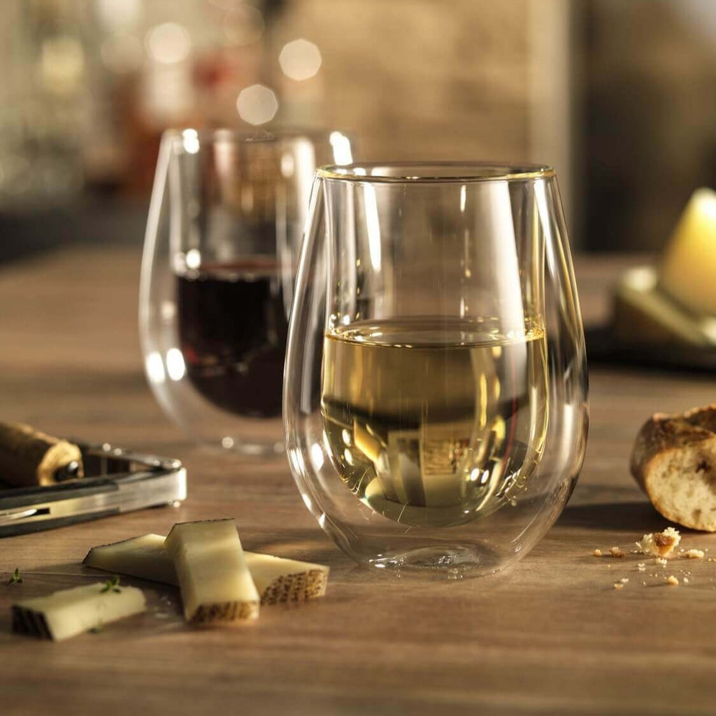 Dubultsienu stikla vīna glāzes Zwilling Sorrento 350ml, 2 gab.
