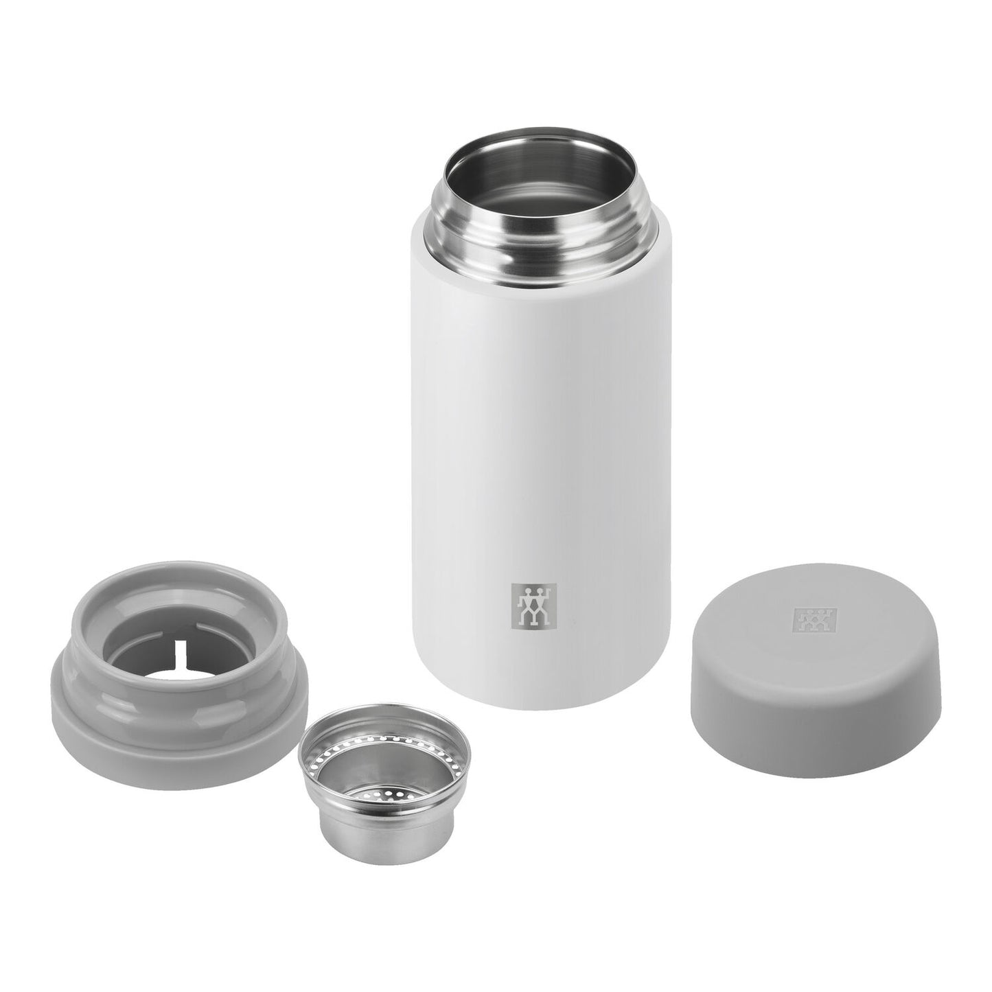 Termokrīze ar izņemamu tējas sietiņu ZWILLING THERMO 420ml balta