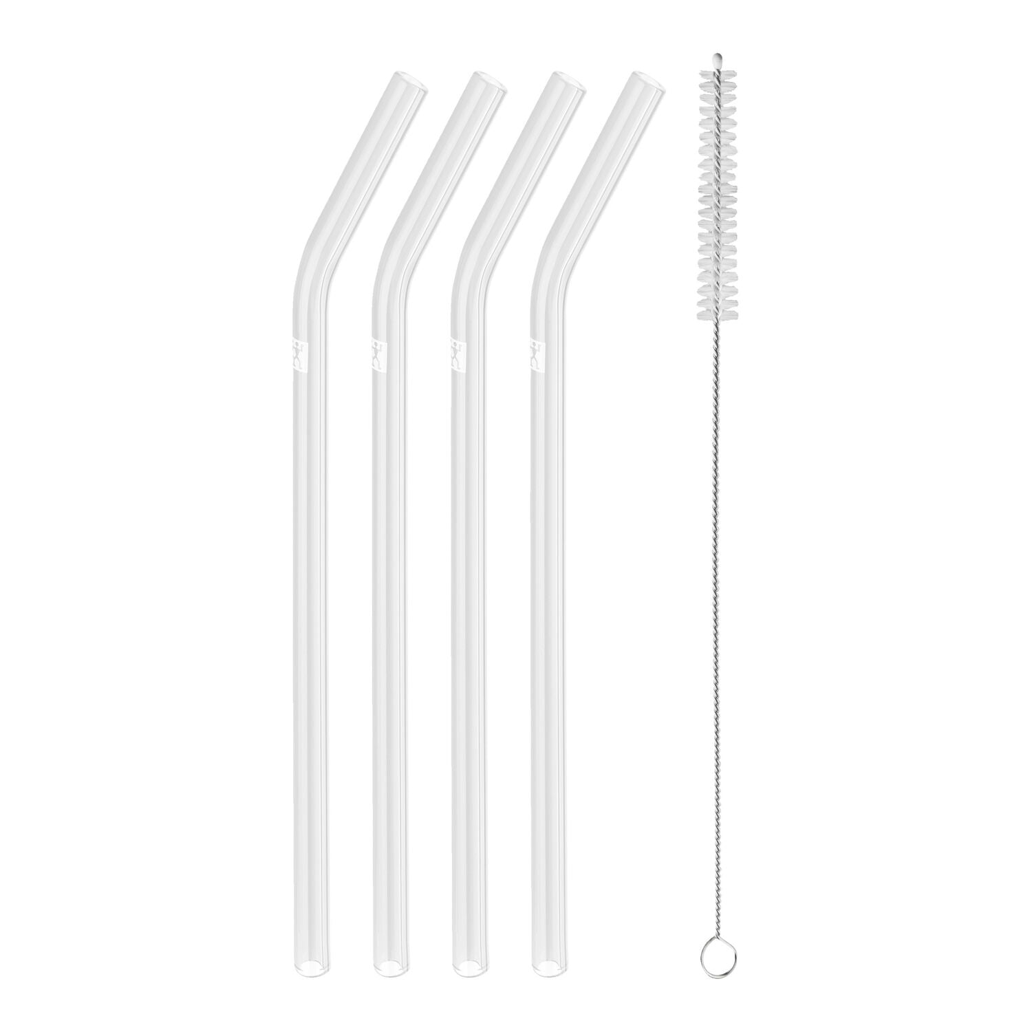 Stikla salmiņi 23cm Zwilling Sorrento caurspīdīgi 4gab. ieliekti