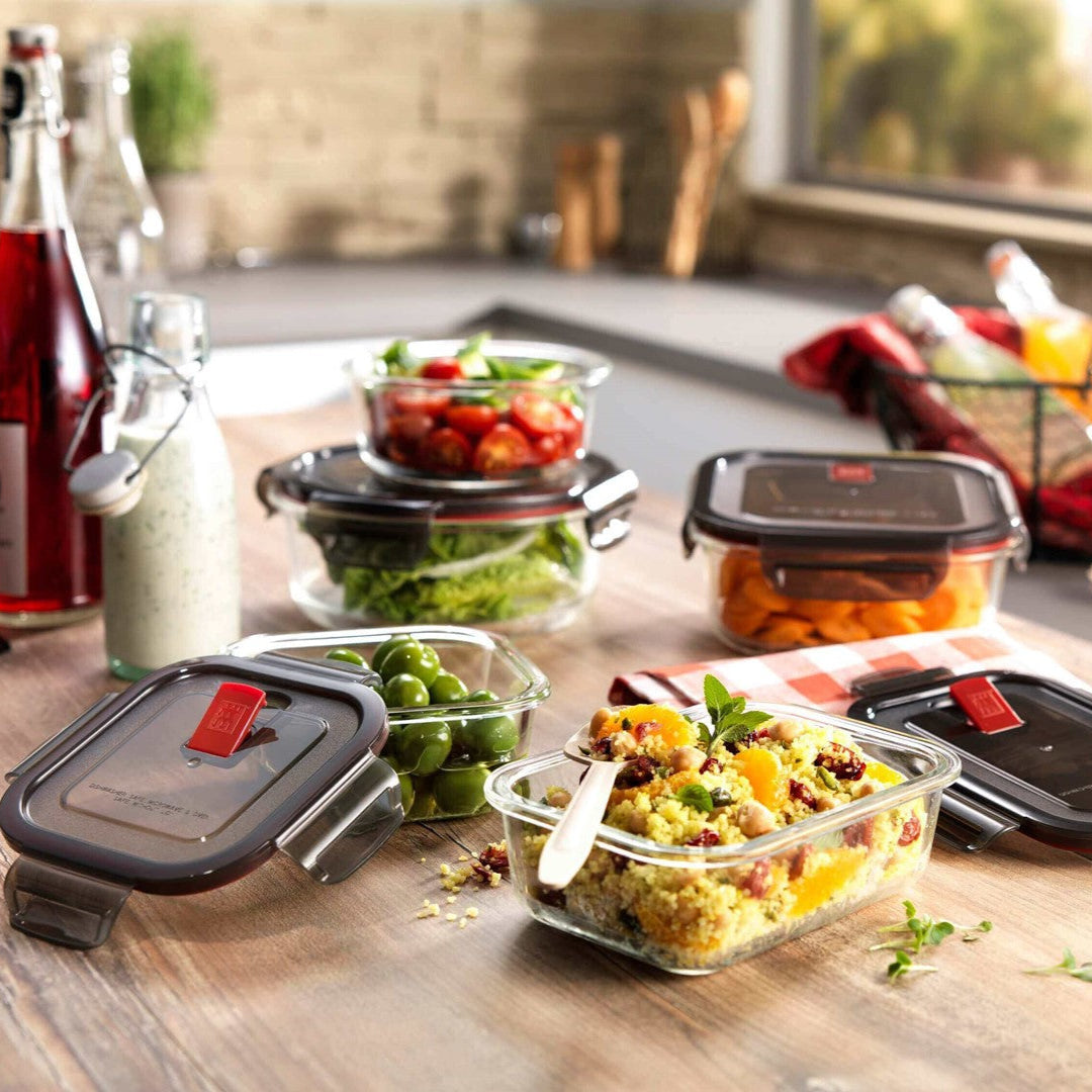 Apaļš stikla trauks pārtikas uzglabāšanai Zwilling Gusto 1.3L