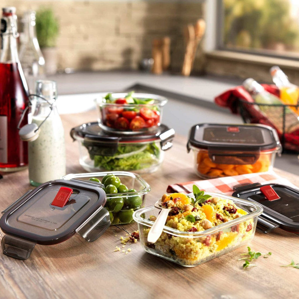 Apaļš stikla trauks pārtikas uzglabāšanai Zwilling Gusto 1.3L