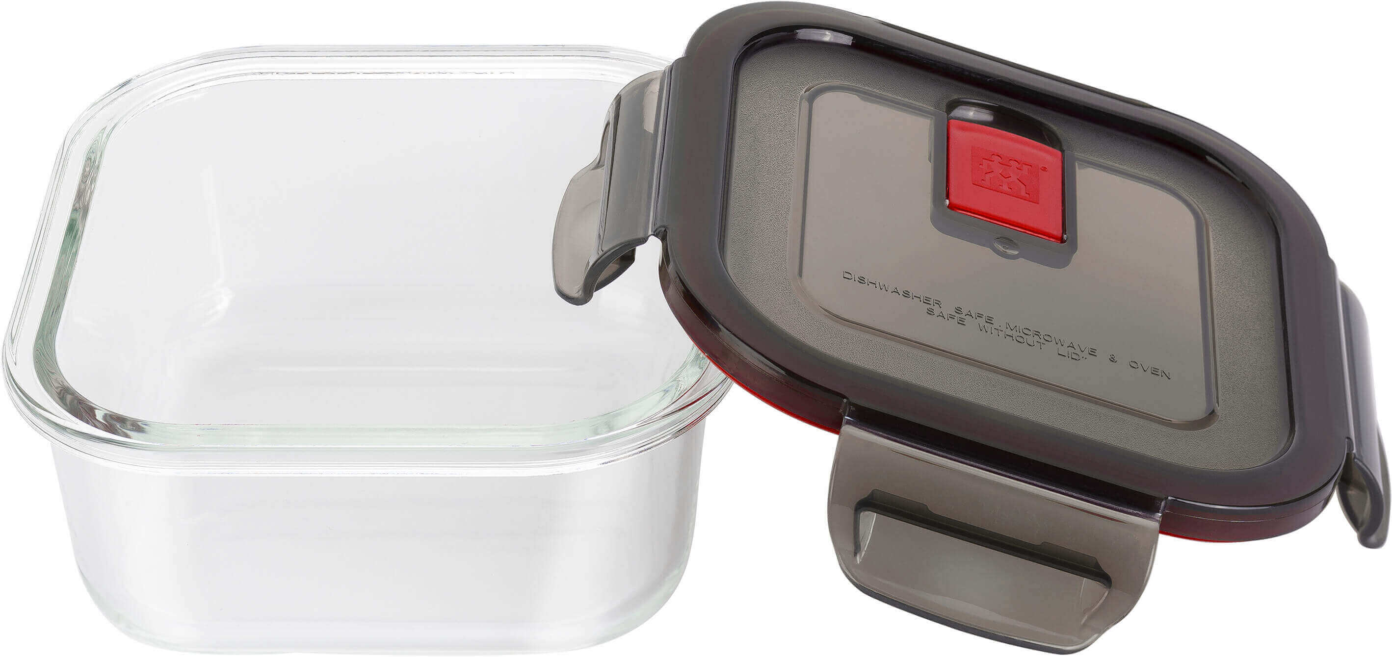 Kvadrāta formas stikla trauks pārtikas uzglabāšanai Zwilling Gusto 500ml