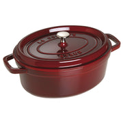 Ovāls čuguna katls STAUB LA COCOTTE 3.2L, tumši sarkans