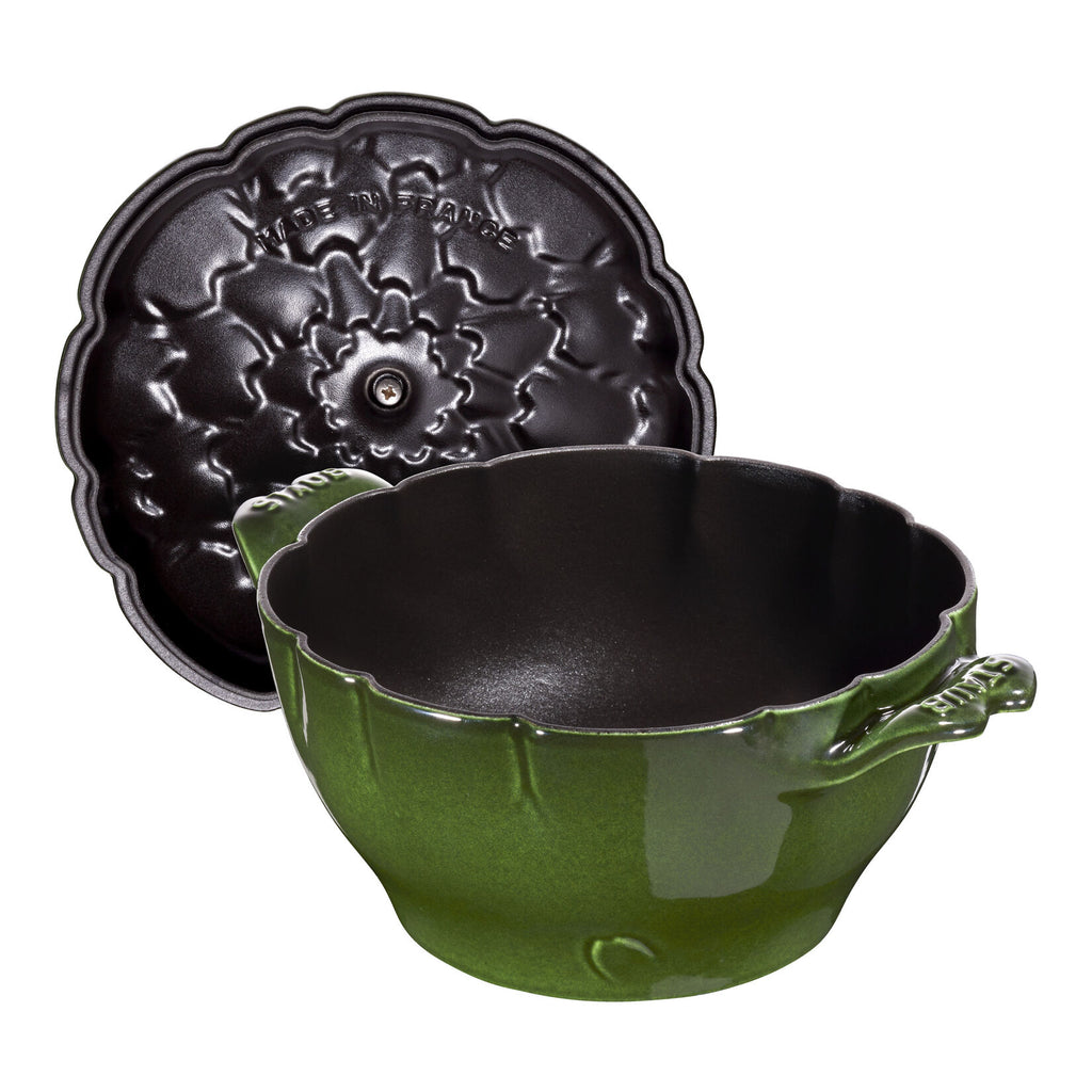 Čuguna katls STAUB La Cocotte 22cm 3.0L artišoks zaļš
