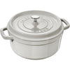Čuguna katls STAUB LA COCOTTE 20cm 2.2L, balts