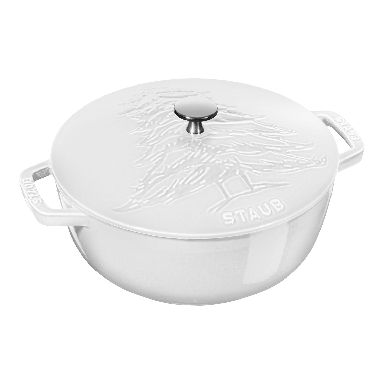 Emaljēts čuguna sautējamais kalts 3.60L STAUB La Cocotte 24cm ar egli