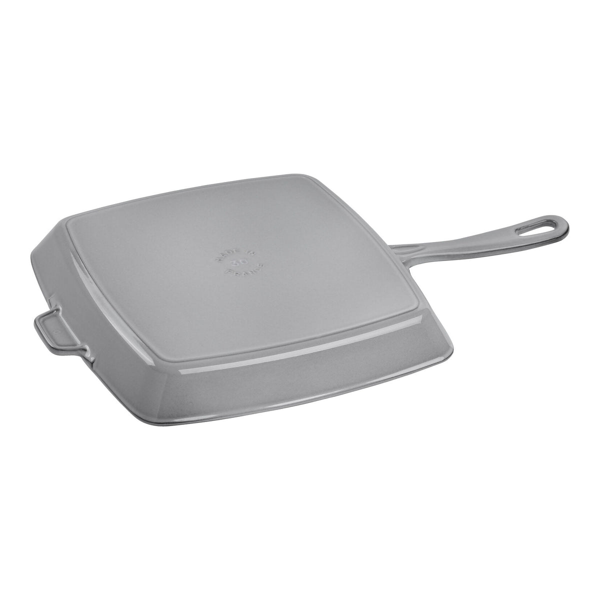STAUB American Grill čuguna grillpanna 30 × 30 cm, grafītpelēka