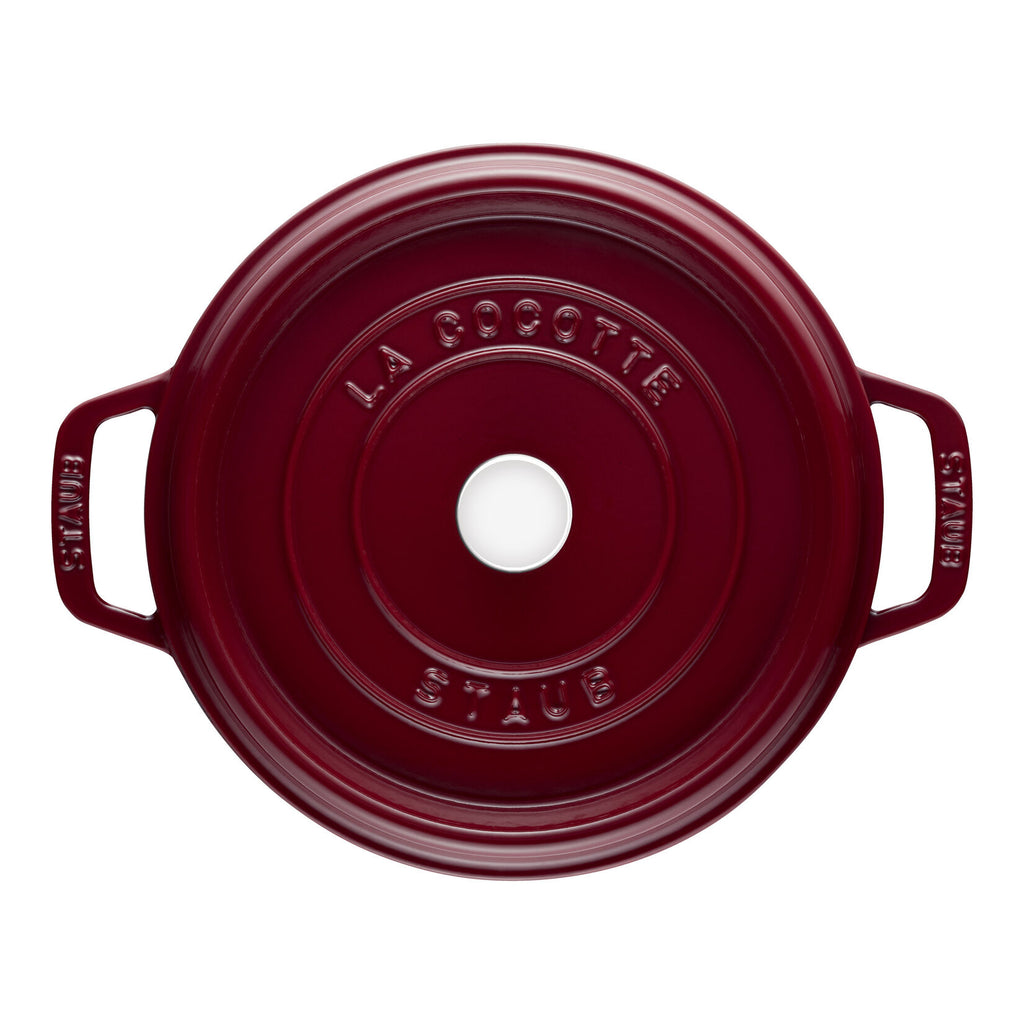Staub 26cm 5.2L La Cocotte Enameled Cast Iron Pot with Lid
