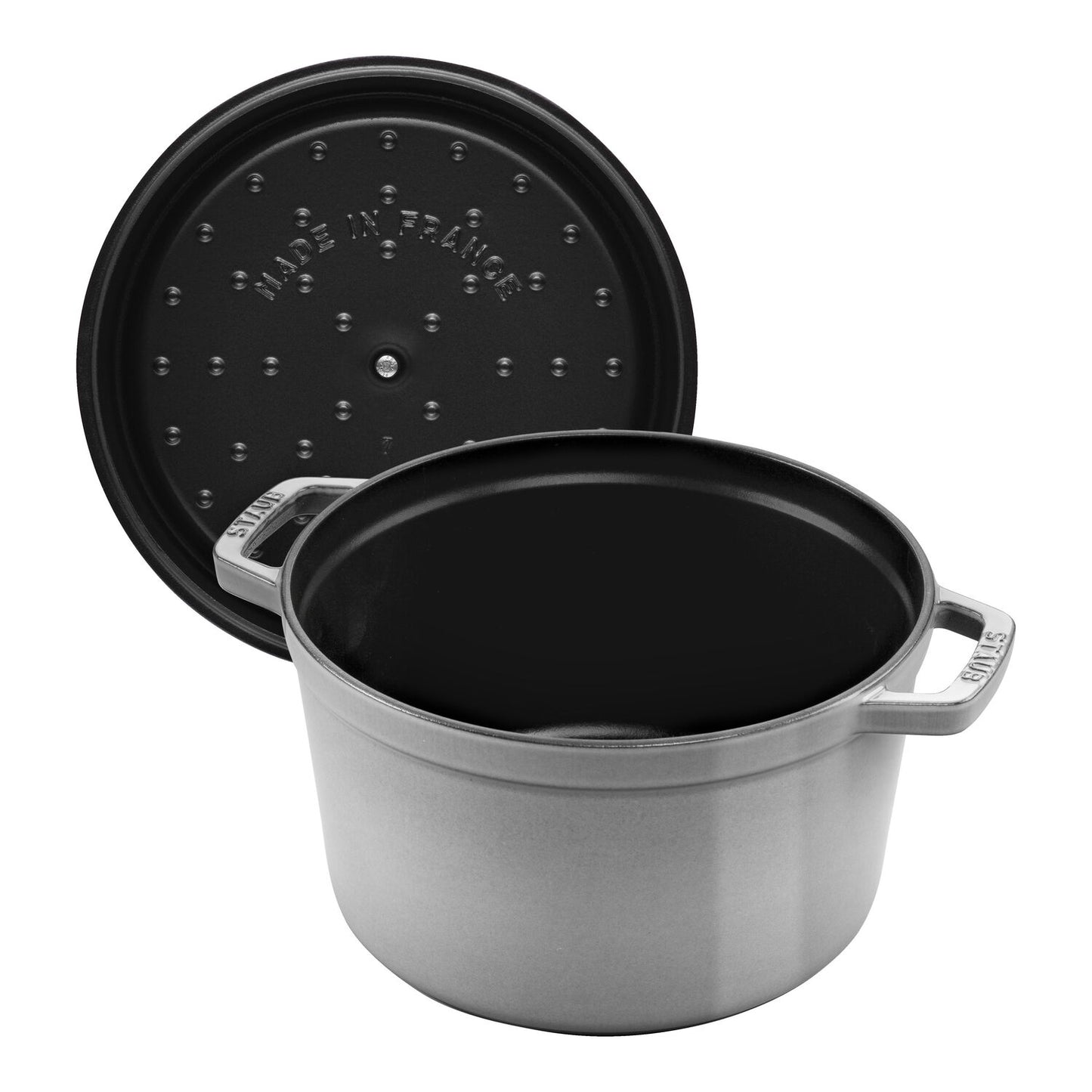 Čuguna katls ar vāku STAUB LA COCOTTE 24cm 4.8L, augsts