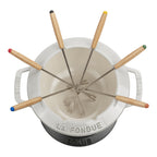 STAUB Specialities čuguna fondī komplekts 20 cm, White Truffle ar kalnu rakstu