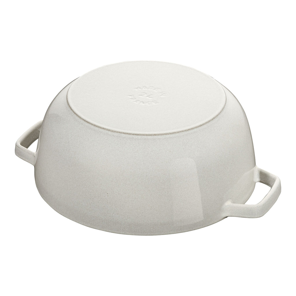Emaljēts čuguna katls 24cm STAUB La Cocotte Duch Oven Snowflake 3.6L balts