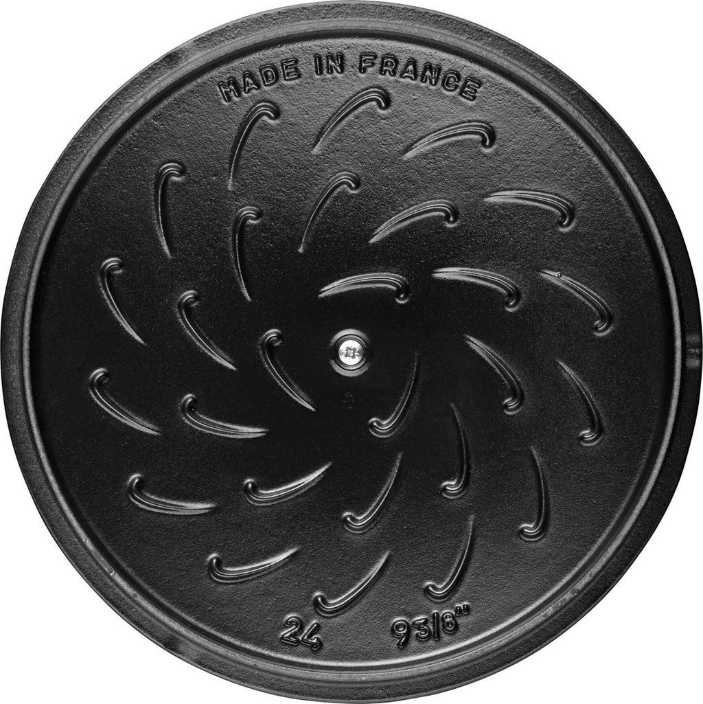 Emaljēts čuguna katls 24cm STAUB La Cocotte Duch Oven Snowflake 3.6L balts