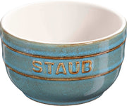 Creme Brulee trauciņi STAUB Ceramique 9 cm, 4gab., tirkīza zili